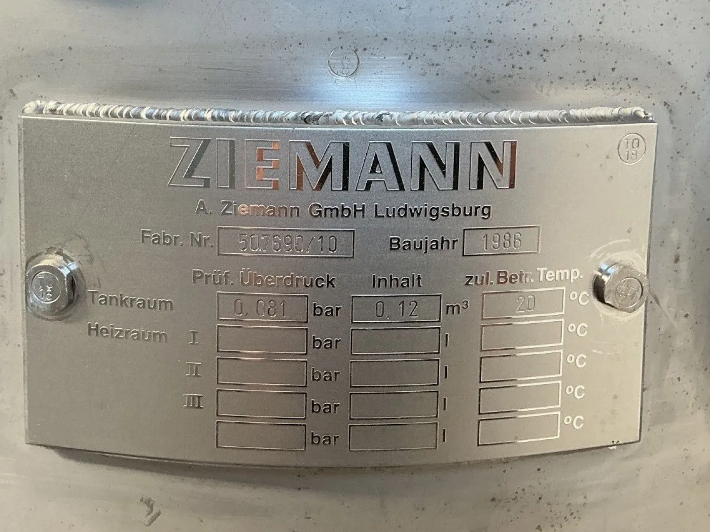 Ziemann 120 L - Stirring vessel - 3