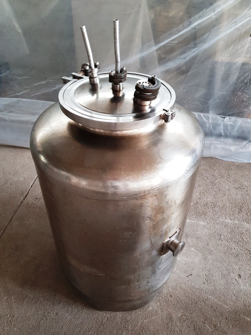 SERBATOIO IN ACCIAIO INOX – FEDEGARI – CAPACITA’ 100 LT
