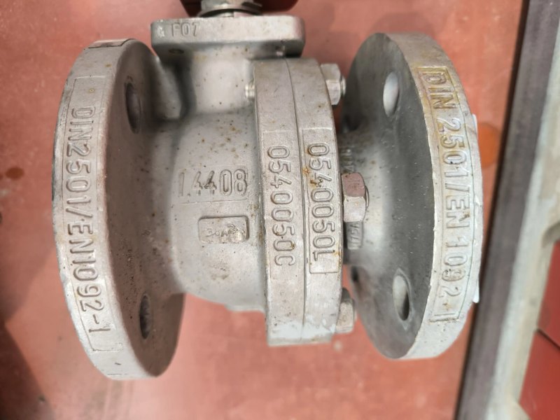 MANUAL BALL VALVE STAINLESS STEEL 316 DN50 PN40