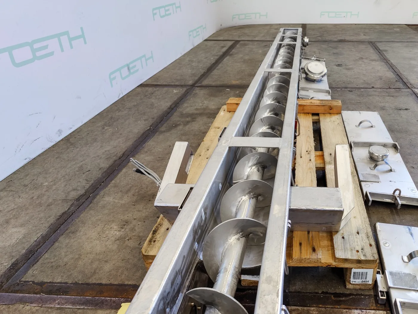 "inclined" - Vertical screw conveyor - 2
