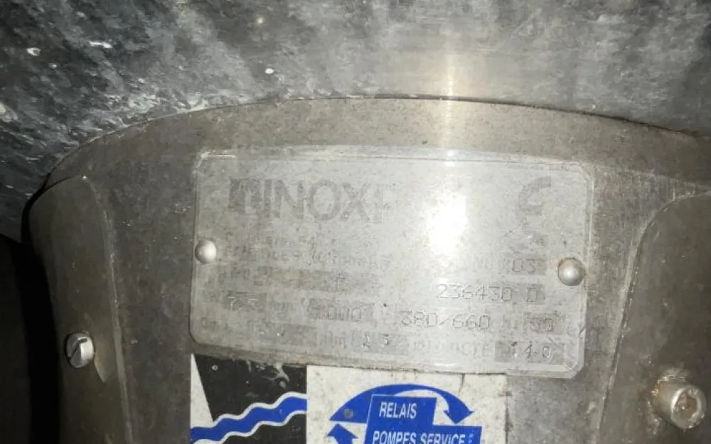 2003 Inoxpa Inoxpa PROLAC S35F Stainless Steel Kontakt Parts Centrifugal Pump