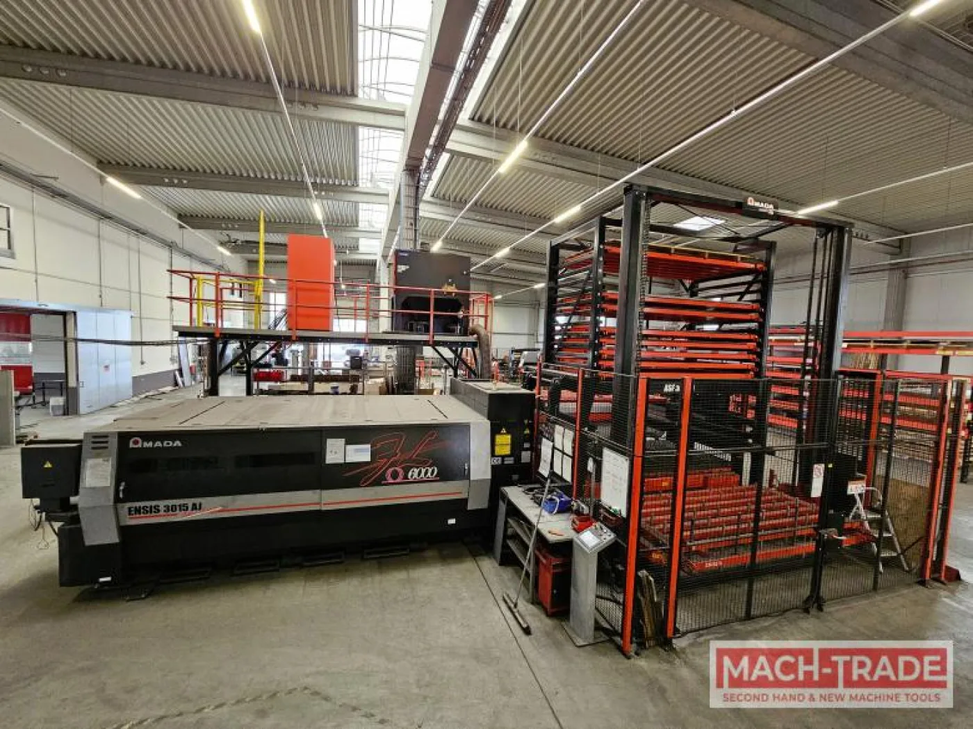 Laser cutting Amada Ensis 3015 AJ 6kW + ASF 3015 EU - 1