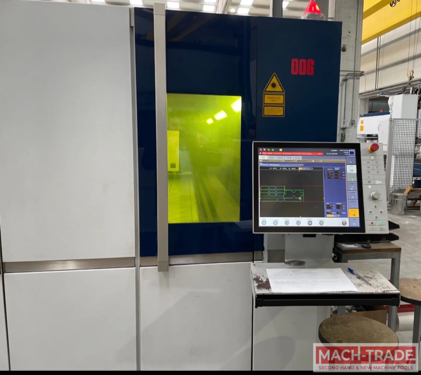 Laser cutting machine TRUMPF TruLaser3060 fiber (L66), 6000 Watt - 1