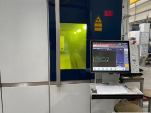 Laser cutting machine TRUMPF TruLaser3060 fiber (L66), 6000 Watt