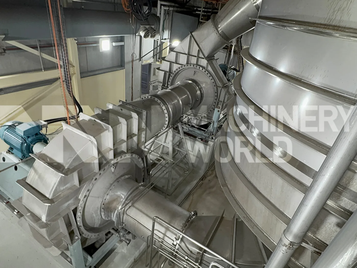 69,700kg per hour (71,781 LPH) GEA Niro MVR Evaporator with TVR Finisher & Niro Spray Sécheur Plant (≤6Te per hour) MILK WHEY POWDER PLANT - 1