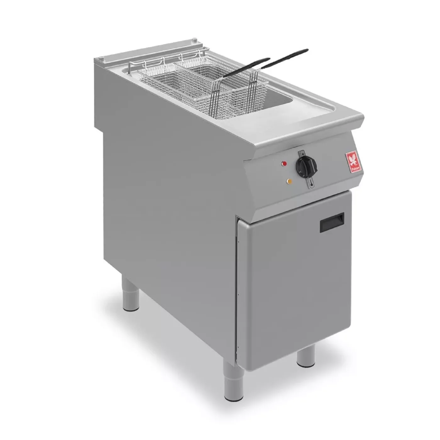 Falcon F900 Single Tank Twin Basket Free Standing Electric Fryer E9341 - islandcatering - 1