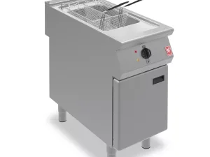 Falcon F900 Single Tank Twin Basket Free Standing Electric Fryer E9341 - islandcatering