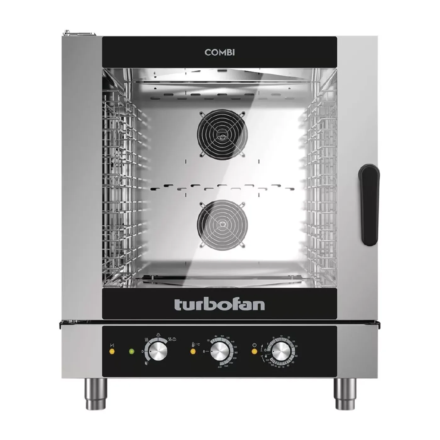 Blue Seal Turbofan 7 Grid Manual Control Combi Oven EC40M7 - islandcatering - 1