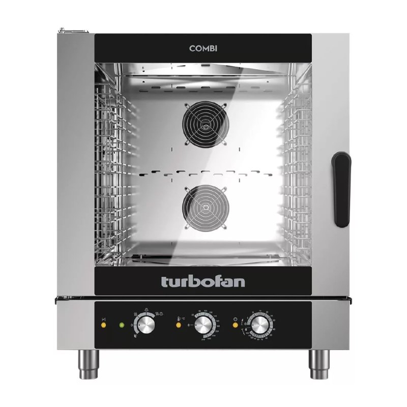 Blue Seal Turbofan 7 Grid Manual Control Combi Oven EC40M7 - islandcatering