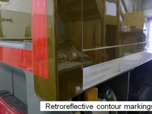 Retroreflective Contour Markings