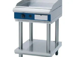 Blue Seal Evolution Griddle with Leg Stand Nat Gas 600mm GP514-LS/N - islandcatering