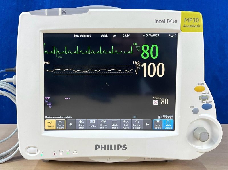Philips IntelliVue MP30 Patient monitor, YOM: 2016