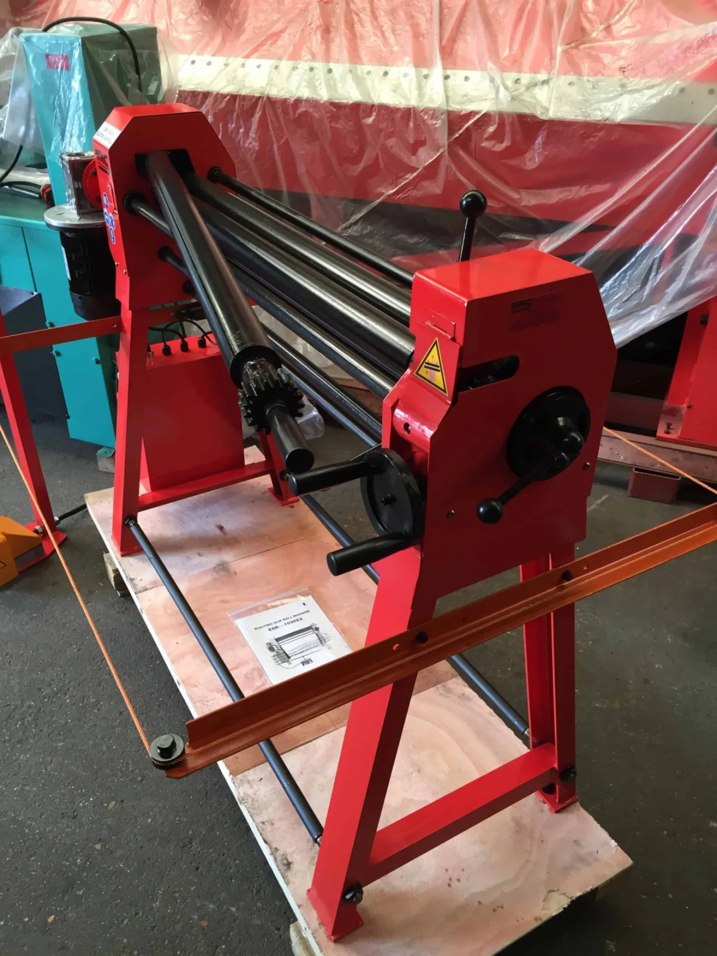 WNS Power Bending Rolls 1020mm x 60mm x 1.2mm Capacity - WNS - W. Neal Services Ltd - 5