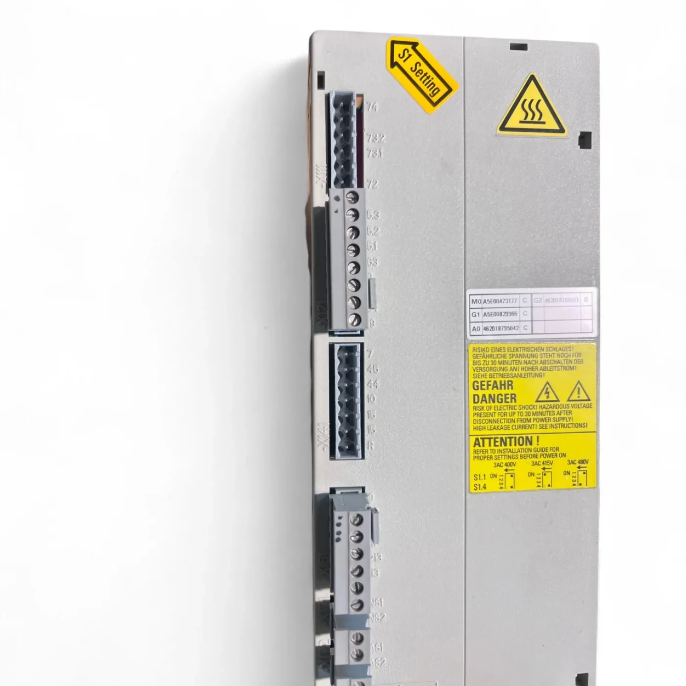 Siemens Simodrive 611 U/E-Modul INT/EXT 10/25 kW Art.-Nr. 6SN1145-1AA01-0AA2 z. B. IMA 810 V - 4