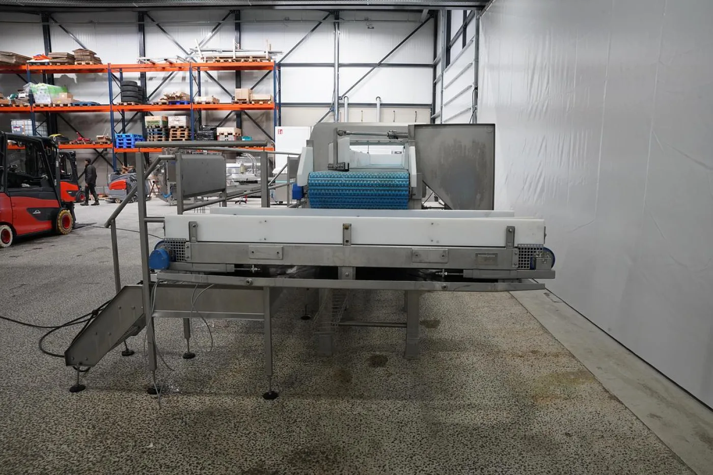2009 Loma/Boldt transportband met metaaldetector op bordes - 7