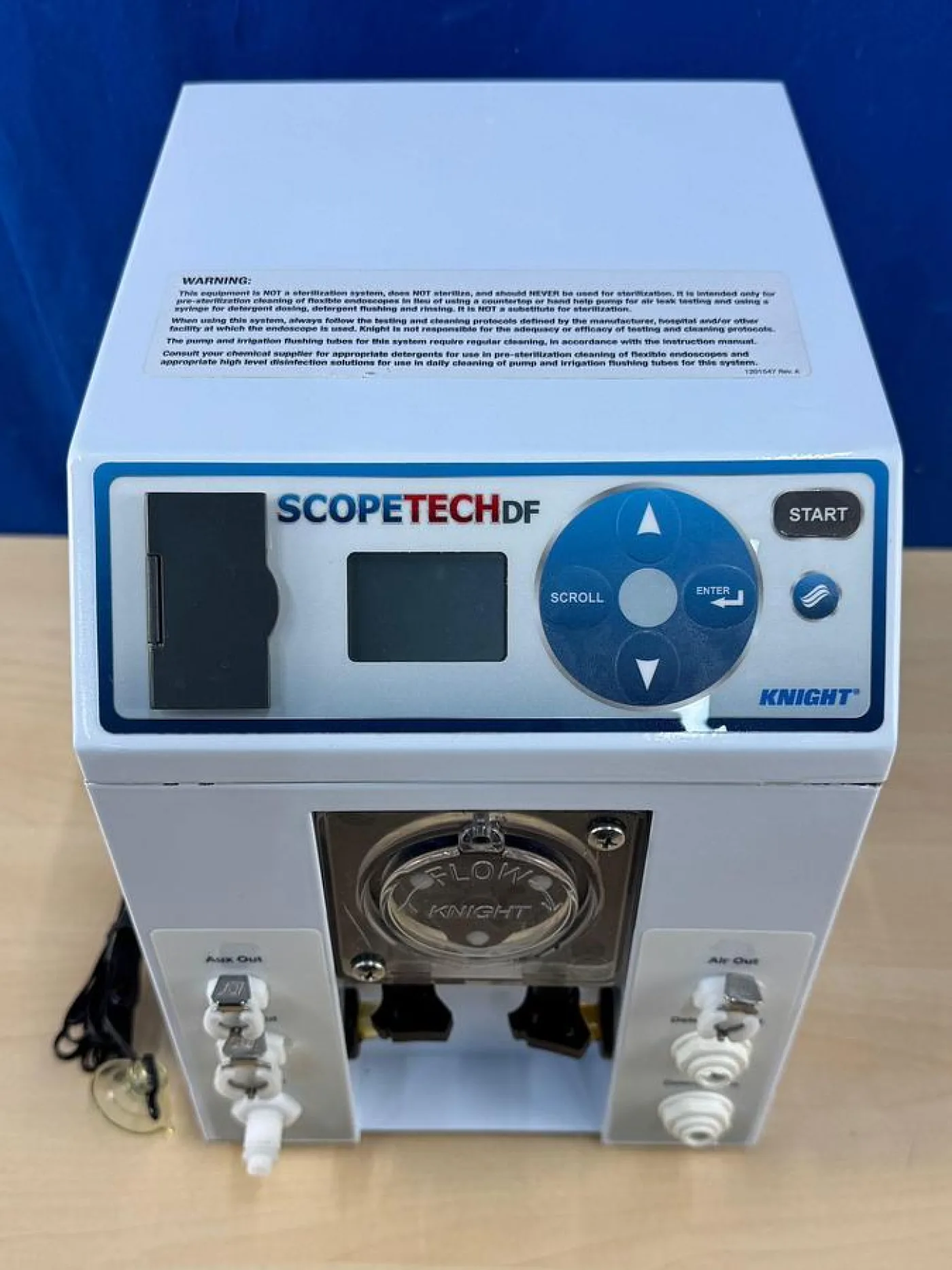 Knight Scope Tech DF Pump Endoscope Cleaning REF: 7260010 YOM: 2015 - 2
