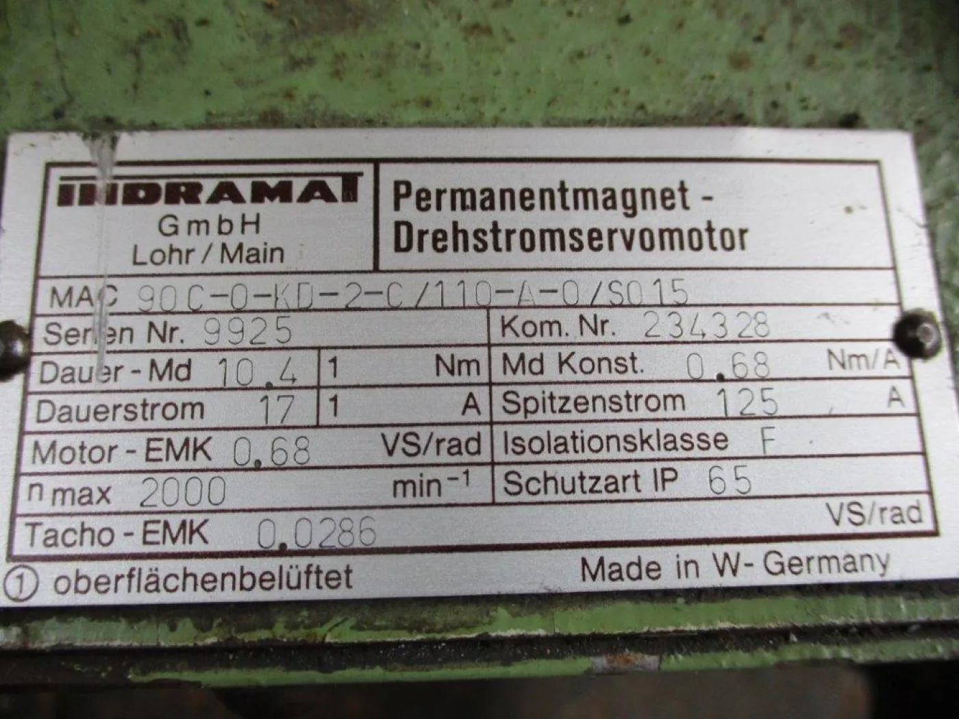 NC / KOMET PKB 200-20-112 EMAG / GACK 1986 - 8