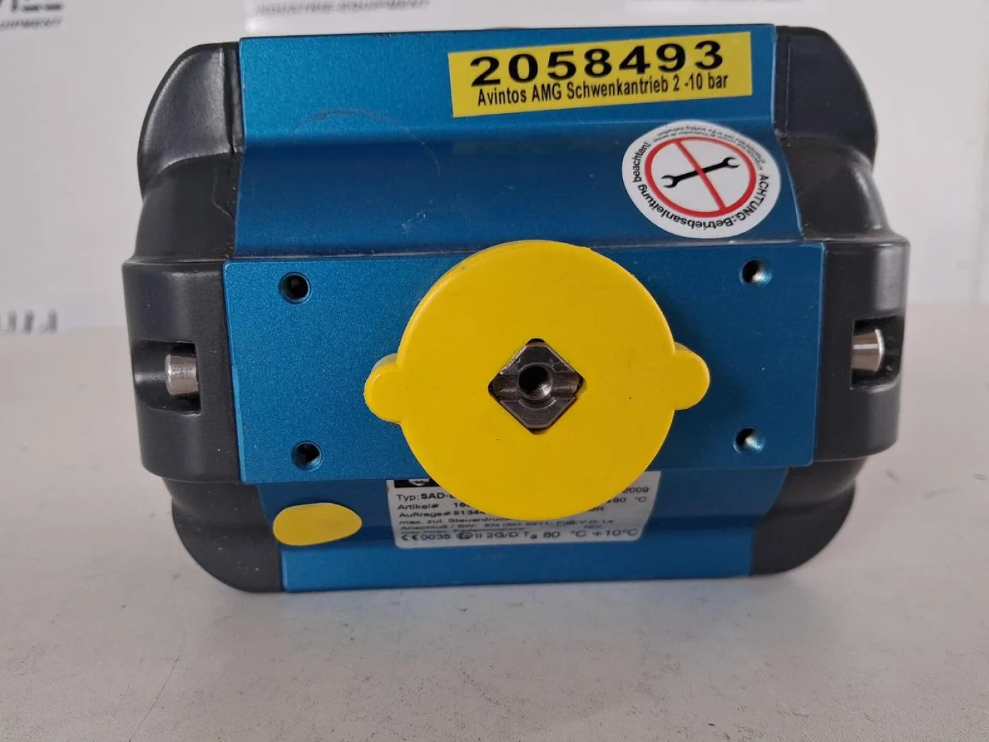 AMG-PESCH SAD-BR03 15 Pneumatischer Schwenkantrieb – ungebraucht - 2