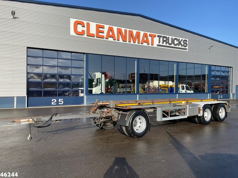 GS Meppel 3-assige containeraanhangwagen