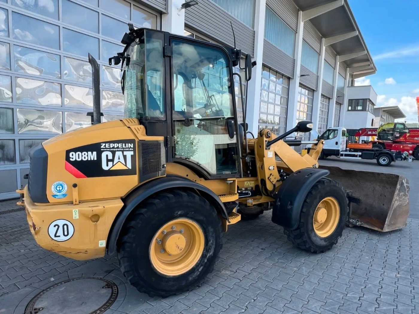 Cat 908M / 1.554h / Gabel / Schaufel - 4