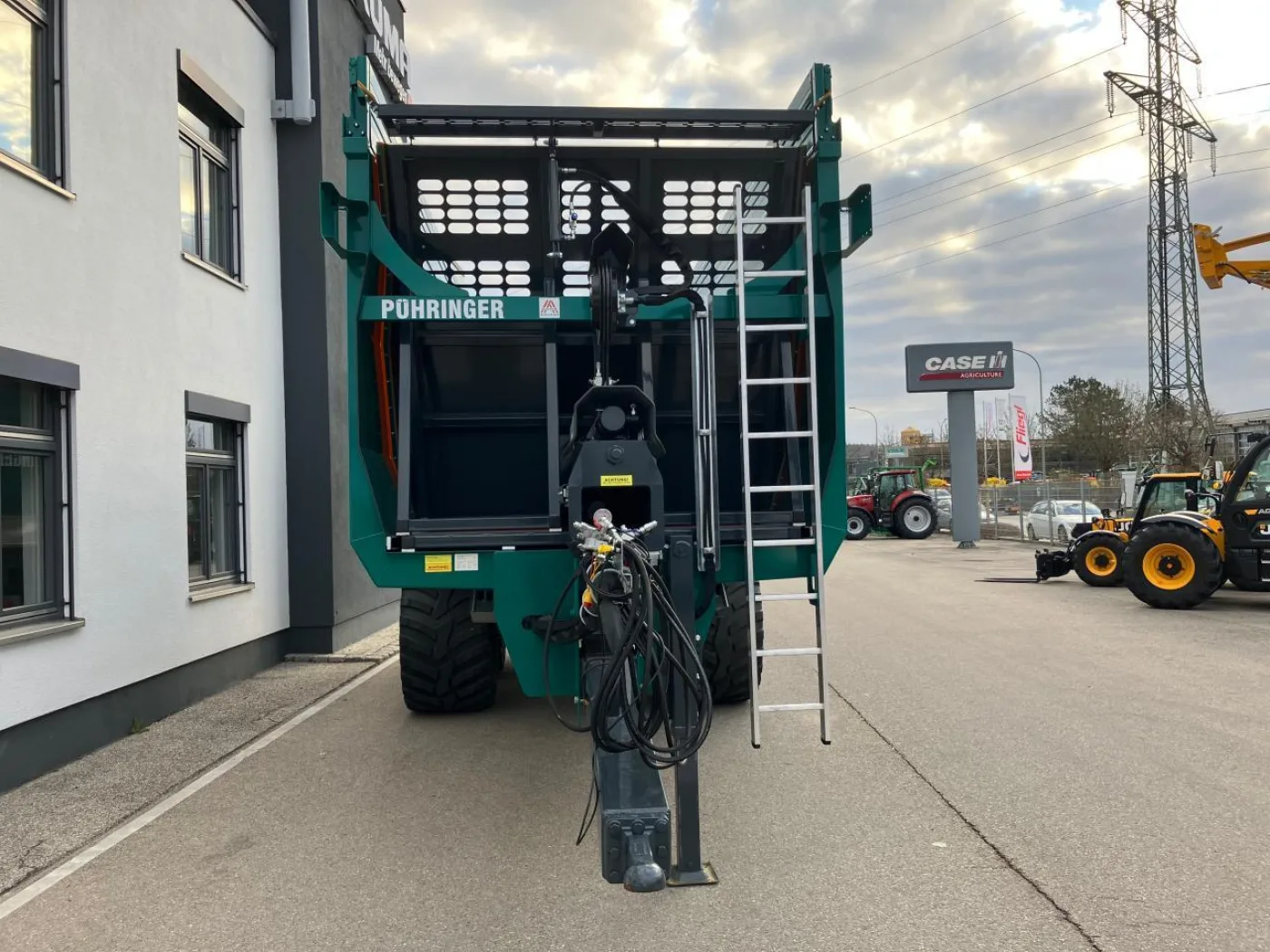 Abschiebewagen Pühringer Abschiebemulde 7623 AMT - 2