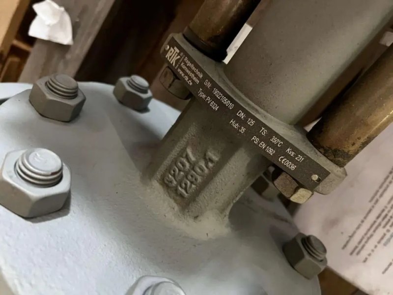USED REGELTECHNIK KORNWESTHEIM PV6324 DN125 SEAT VALVE