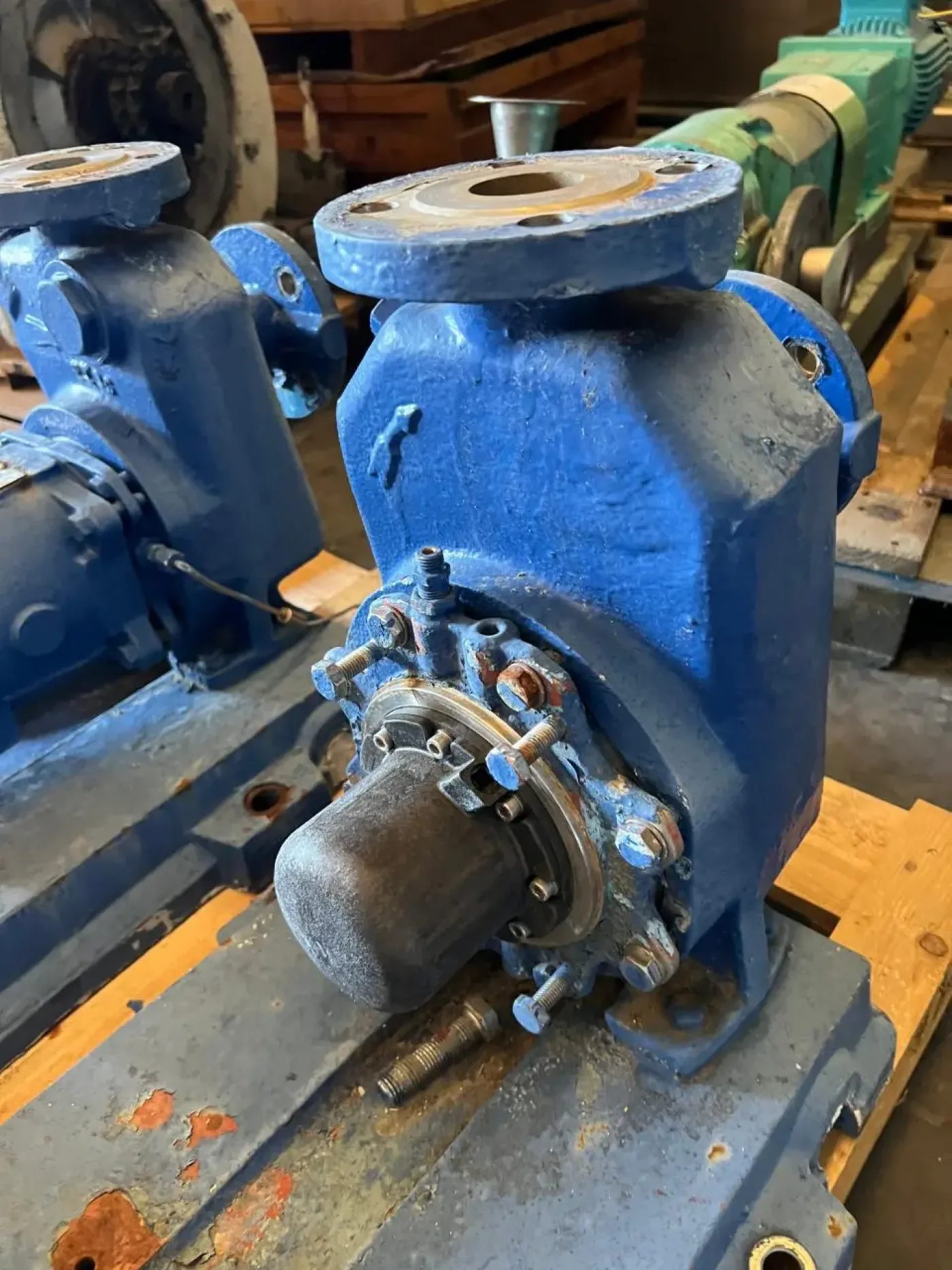 USED INGERSOLL-DRESSER PUMPS 40-40CPXPS125 6 m3h CENTRIFUGAL PUMP HEAD - 2