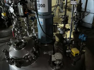 BACHILLER ATEX STAINLESS STEEL REACTOR 316L 3,850 LITERS WITH AGITATION AND USED HALF ROD
