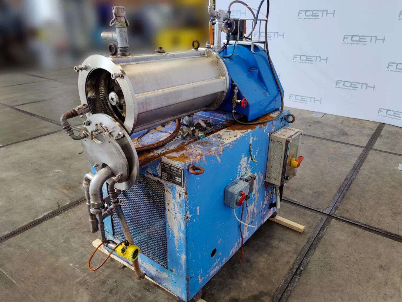 Wab Bachofen DYNO-MILL KD 45 - Sand mill - 6