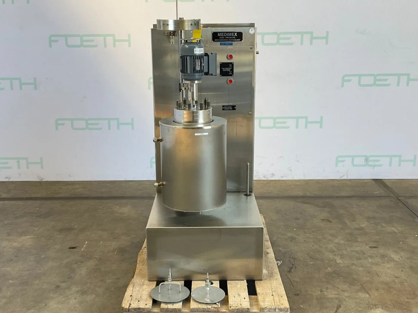 Medimex 2l (300Bar, 300°C) - Stainless Steel Reactor - 3