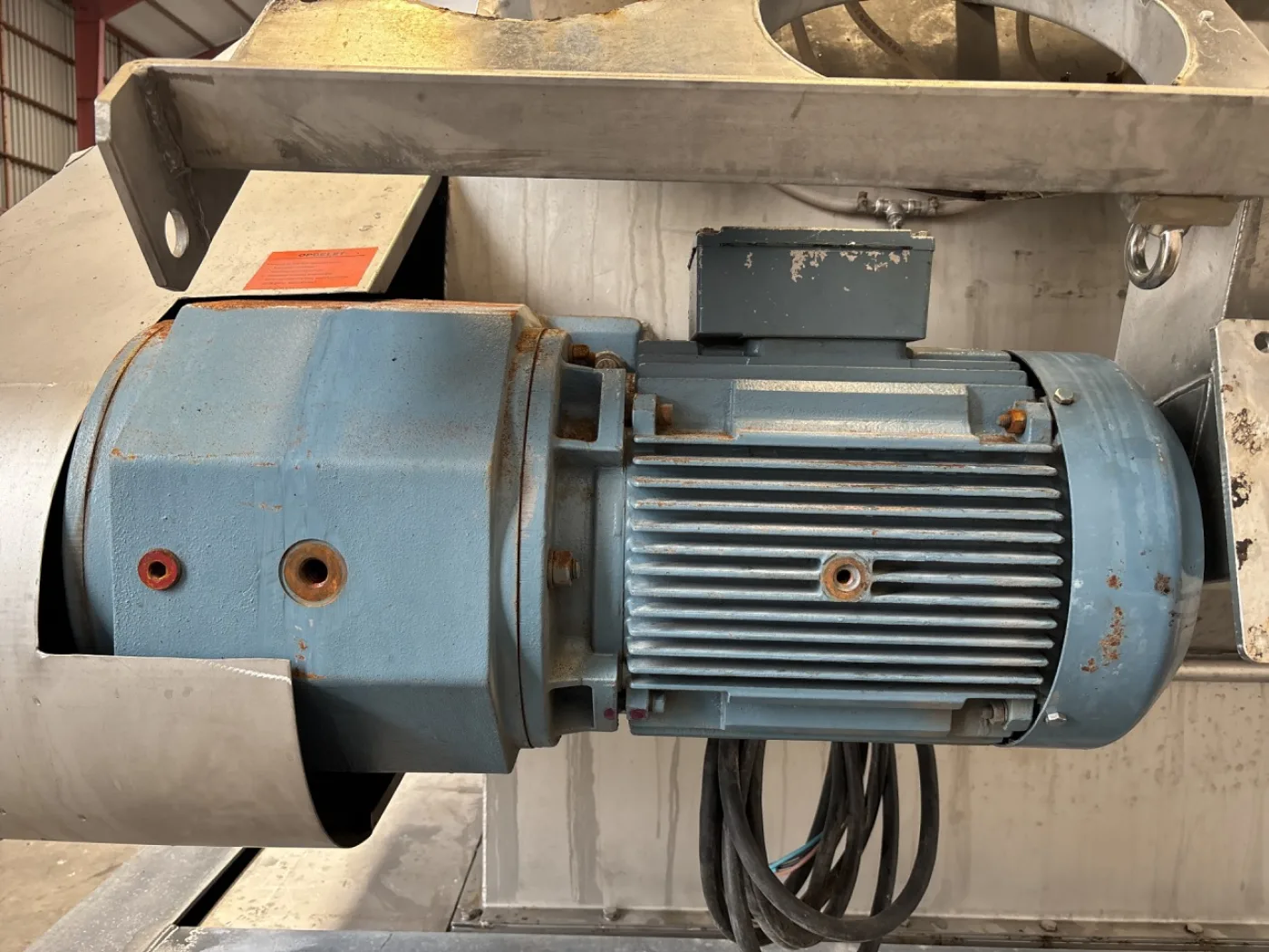 Forberg F1000 with output screw - Paddle mixer - 7