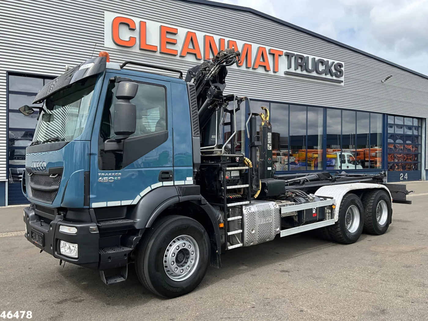 Iveco Trakker AD450T/P Euro 6 Hiab 18 Tonmeter laadkraan - 2