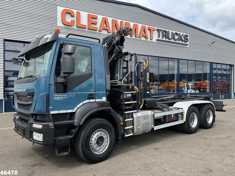 Iveco Trakker AD450T/P Euro 6 Hiab 18 Tonmeter laadkraan