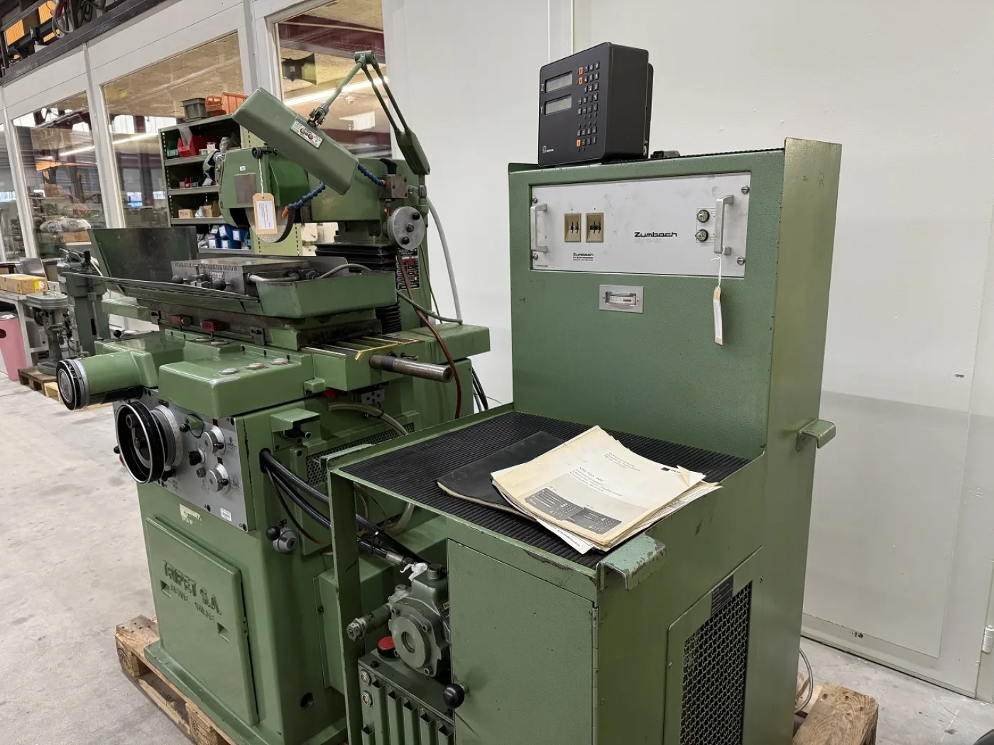 FLACHSCHLEIFMASCHINE TRIPET TYP MHPE-500 - 5
