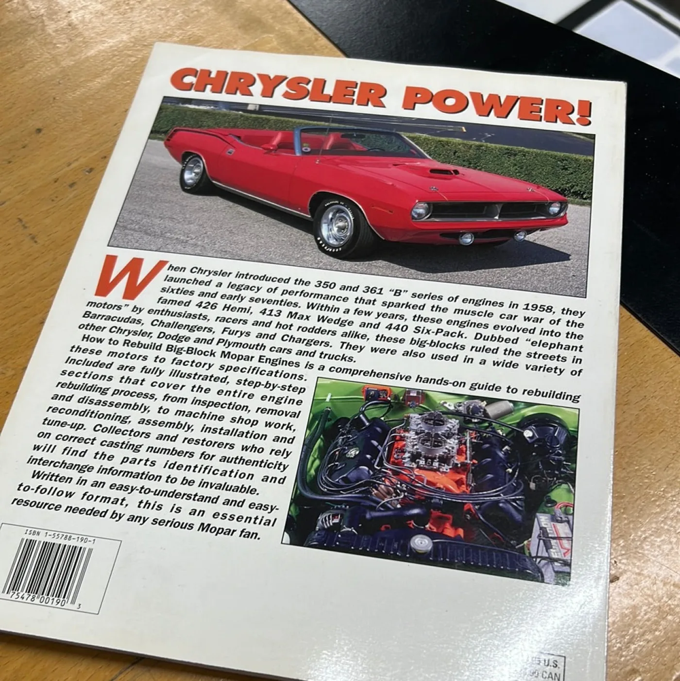 Boek: How to rebuild Big-Block Mopar Engines - 2