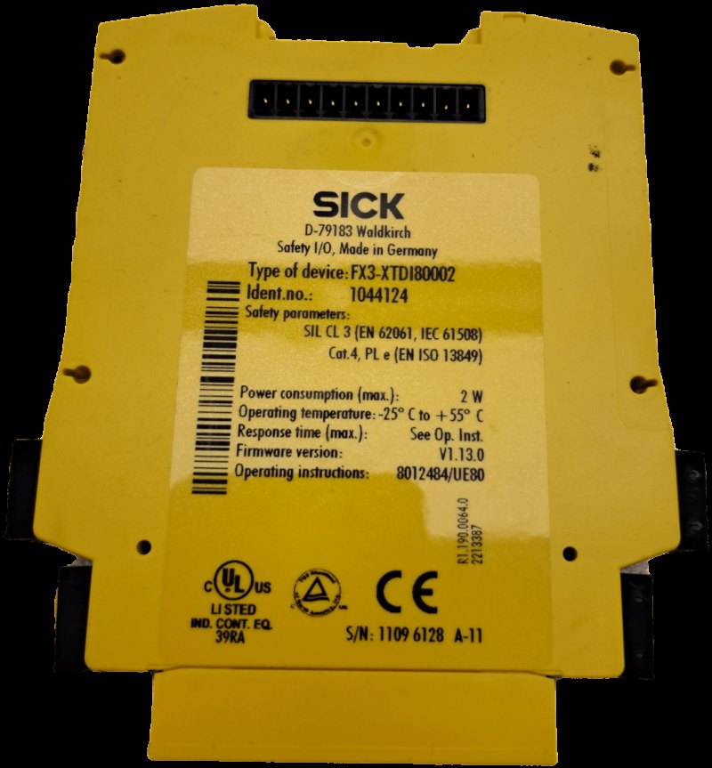 Sick Sicherheitssteuerungen: Flexi Soft 1044124