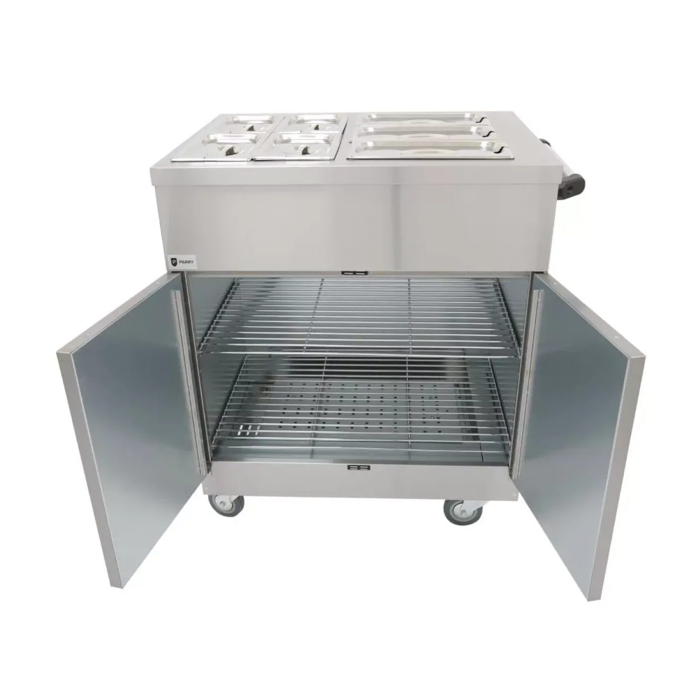 Parry Mobile Servery with Bain Marie Top 1887 - islandcatering - 6