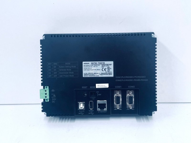 Omron Interactive Display NB7W-TW01B