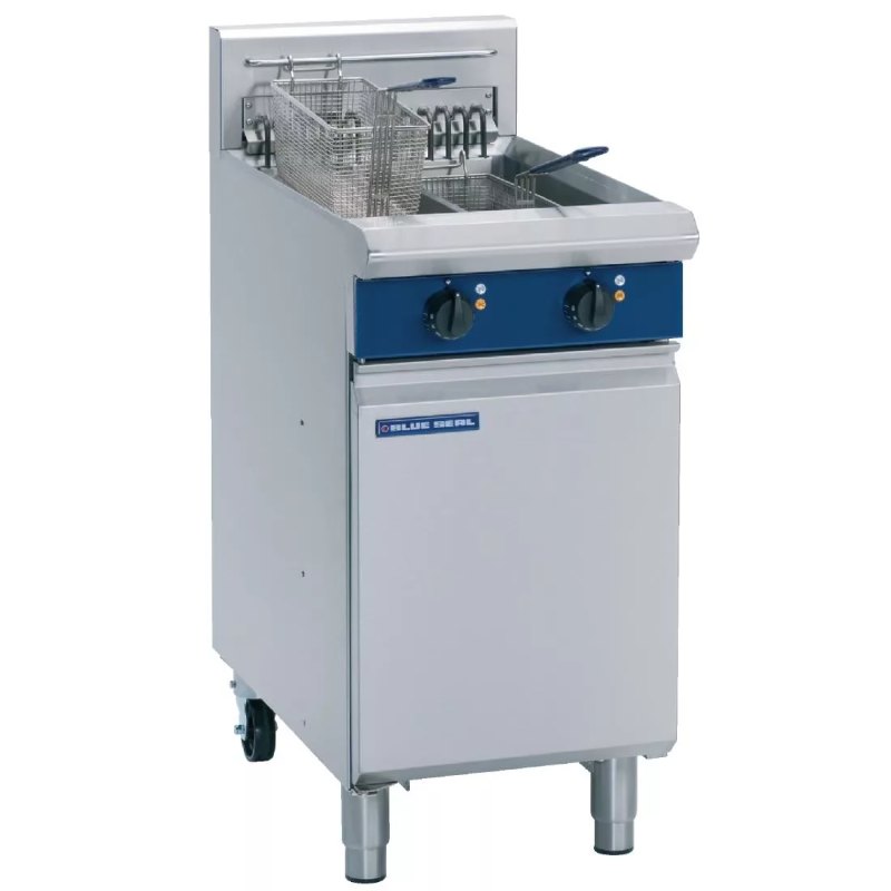 Blue Seal Electric Oven Range with Convection Oven E56D - islandcatering
