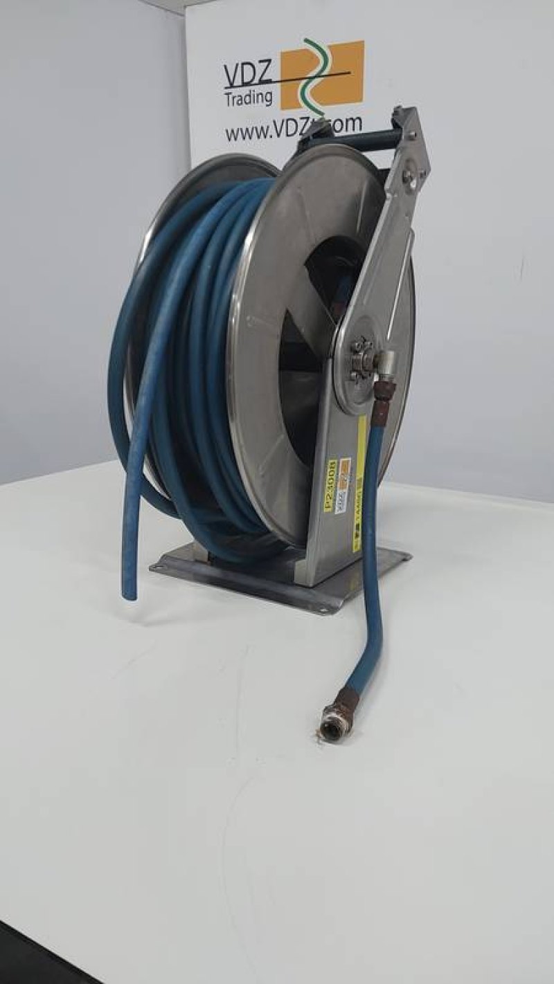High pressure hose reel