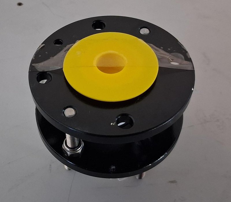 Normag PTFE-Kompensator DN15 mit Stahlflanschen