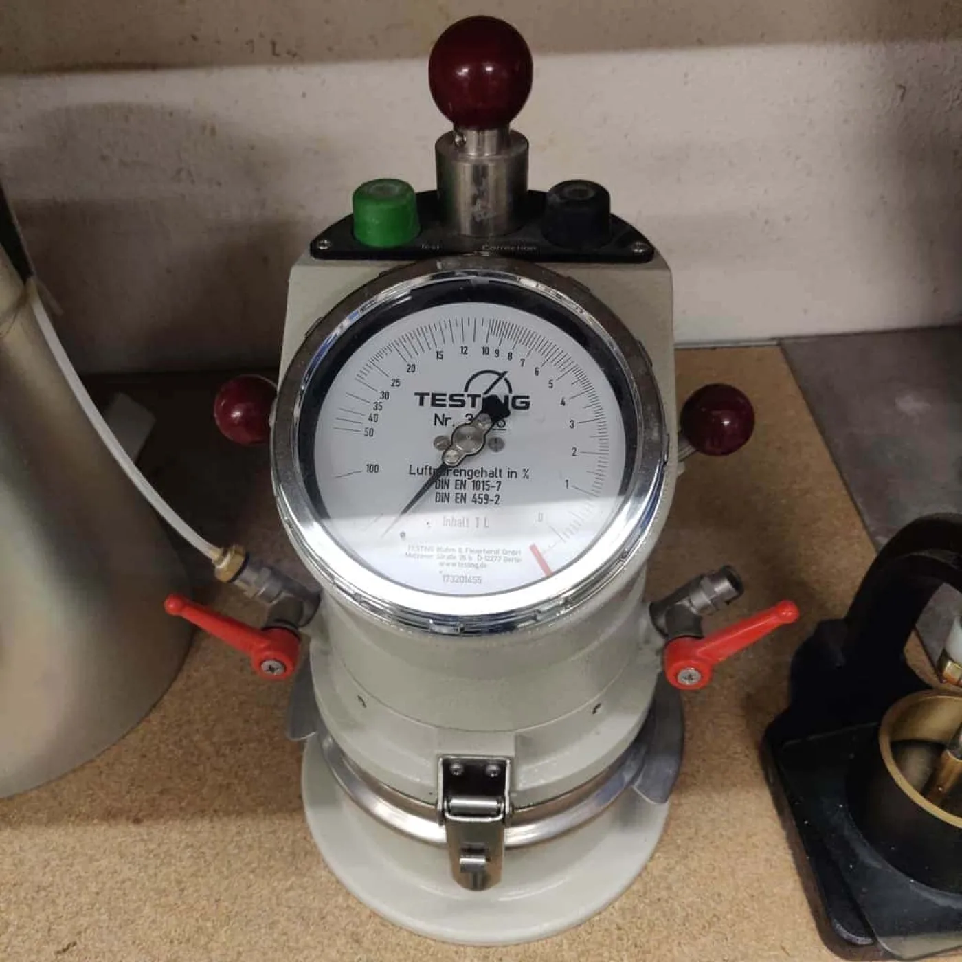 TESTING Bluhm & Feuerherdt GmbH Luchtgehalte meter 1 liter - 1