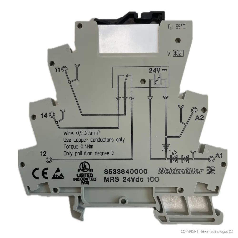 KT-853364000 Weidmuller RELAY GEN PURPOSE SPDT 6A 24V