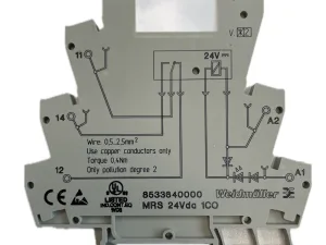 KT-853364000 Weidmuller RELAY GEN PURPOSE SPDT 6A 24V