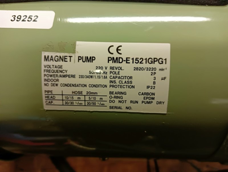 Magnetpumpe PMD-E1521GPG1