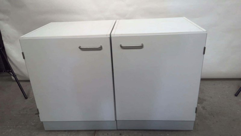 Vinitex Plintkast voor Zuurkast met Wielen achter 550x520x810