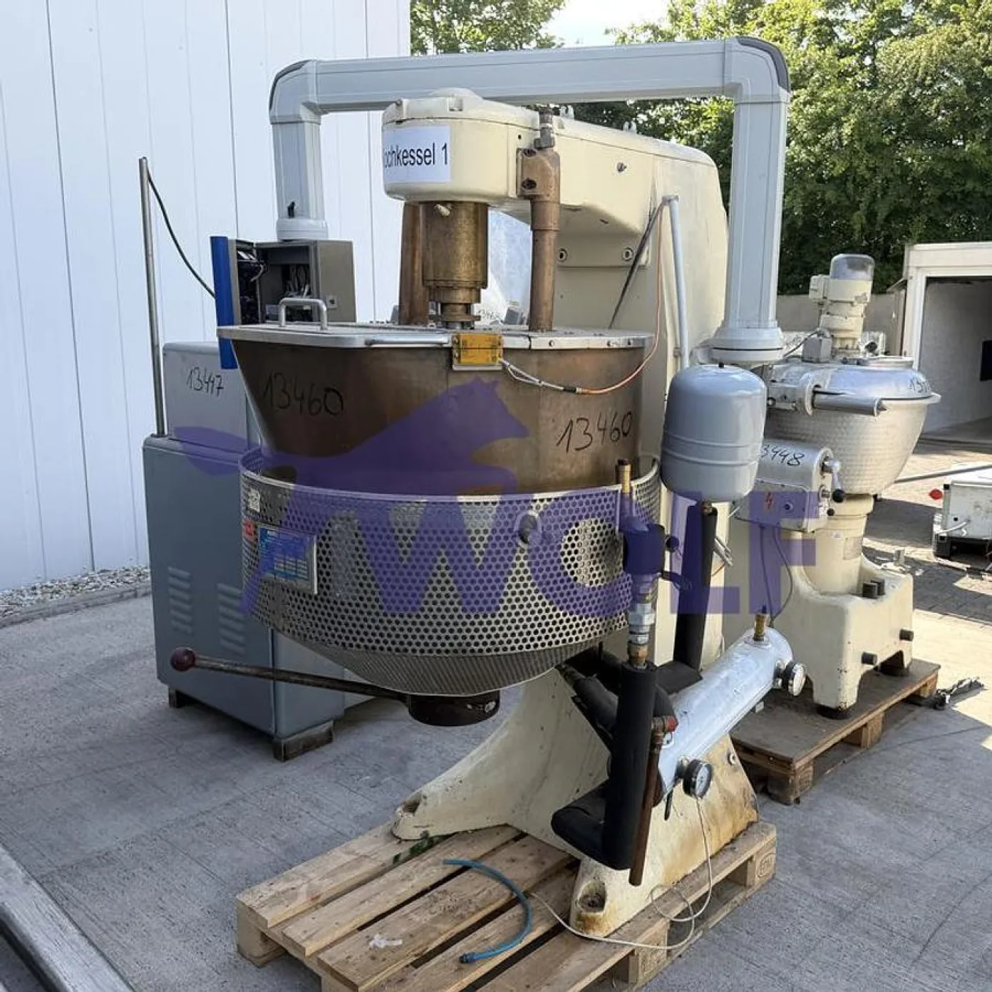 Universal-Kochrührwerk KLÖCKNER HÄNSEL - Type HFA, mit Kupferkessel ca. 280 Liter, 2015. - 1