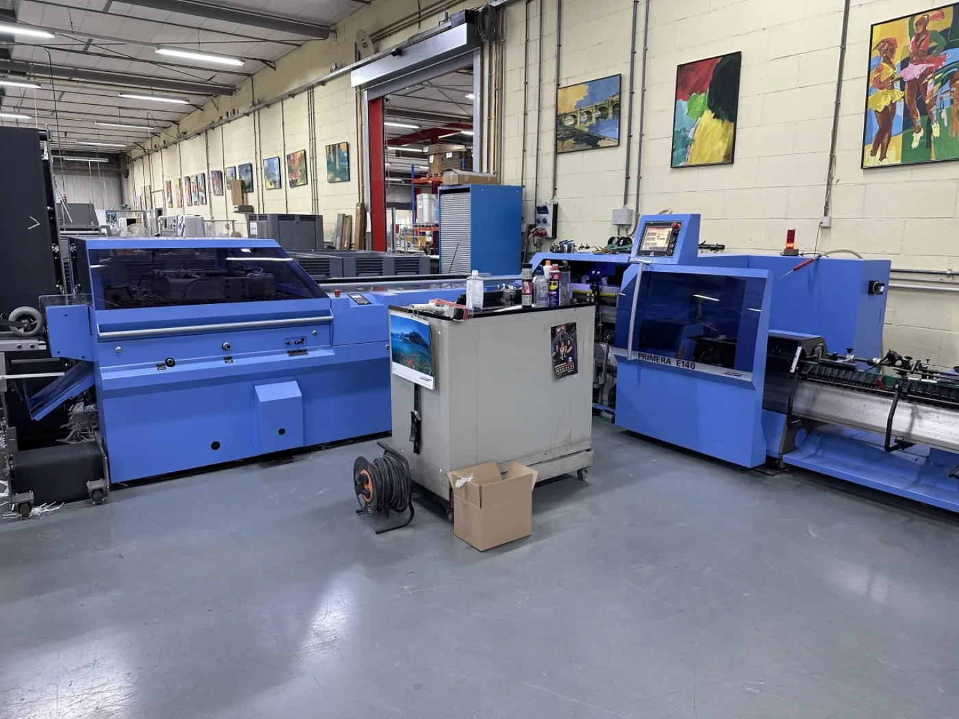 Muller Martini Primera E140 saddle stitcher - 4