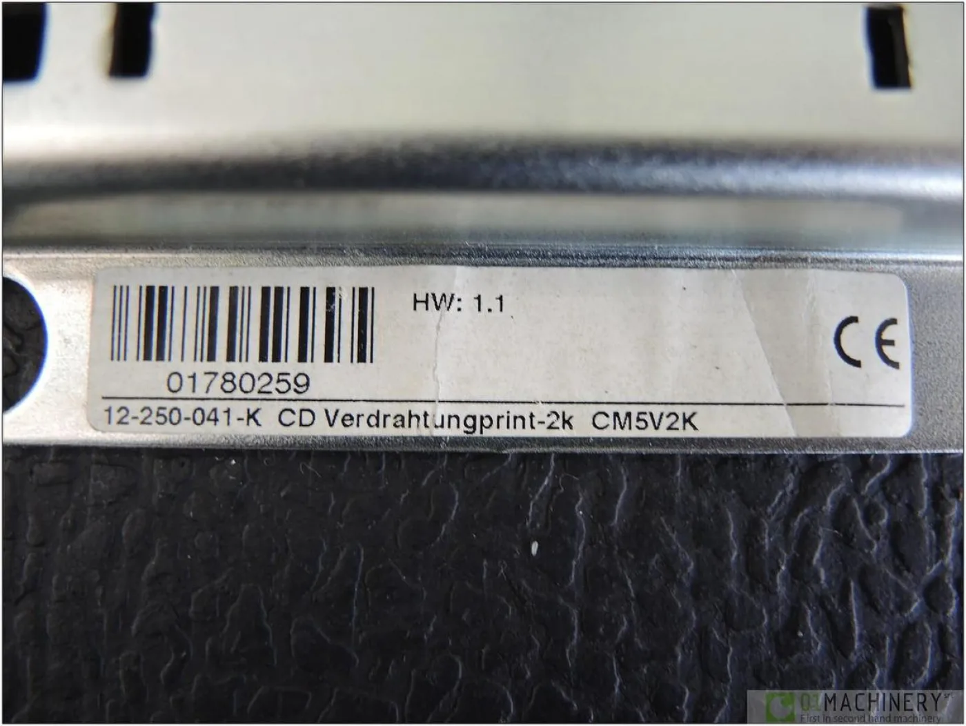2009 SIGMATEK CM5V2K AI2526 - 2