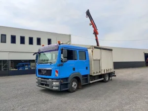 MAN TGL 10.250 Doka Servicewagen kraan